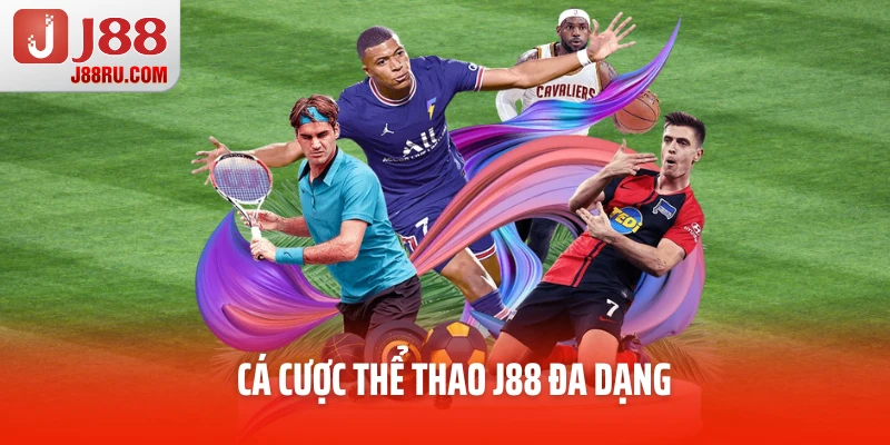 Cá cược thể thao J88 đa dạng với nhiều bộ môn
