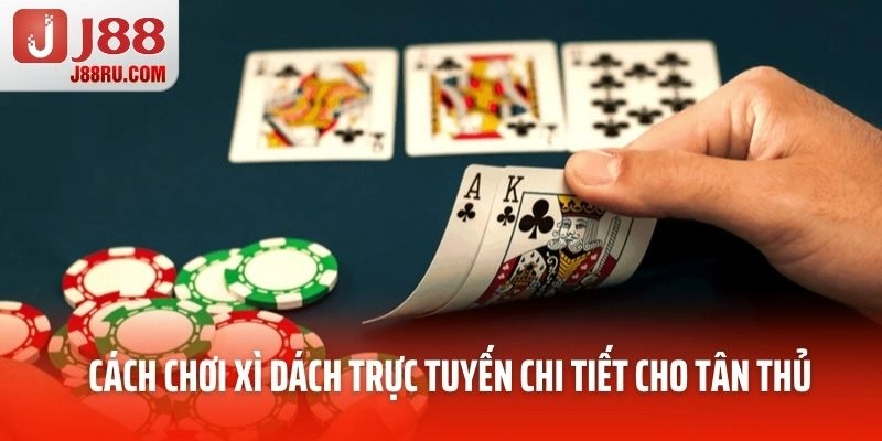 Cách chơi Xì Dách trực tuyến chi tiết cho tân thủ