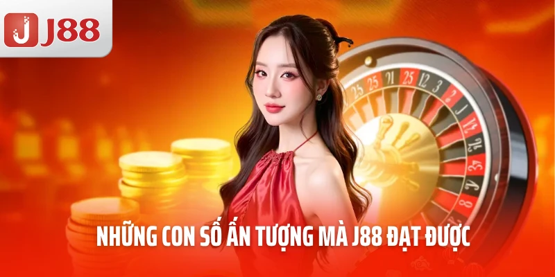 Những con số ấn tượng mà J88 đạt được Những con số ấn tượng mà J88 đạt được